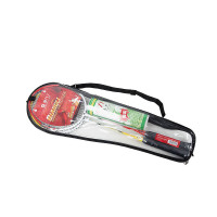 强力 铝合金羽毛球拍 情侣羽毛球拍 初学者适用 控球型 2支装 330-2