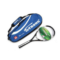 强力 网球拍 纳米钢性全碳素一体网球拍 专业网球拍 比赛训练拍 单拍 TG911