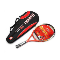 强力 全碳素网球拍 儿童网拍 学生比赛训练拍 初级运动网球拍 附网拍包 584