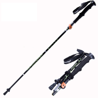 Pacemaker领路人 登山杖铝合金6061五节折叠手杖外锁拐杖 折叠6系