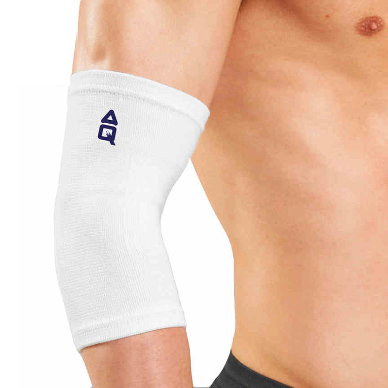AQ专业运动护具 1081基本型肘部护套 羽毛球篮球护肘护套男女