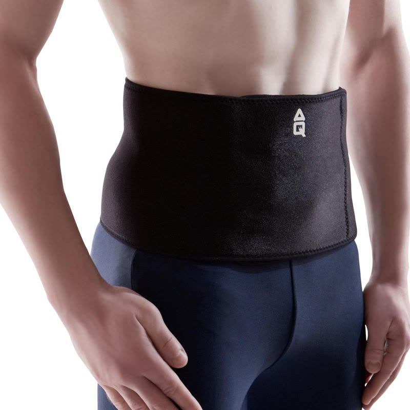 AQ护腰腰带 3031标准型保暖护腰束腹带 羽毛球运动护具 专业腰部保护套图片