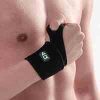 AQ护腕 H51921专业性手腕防护强化带 网羽球篮球比赛训练手腕防护带腕部保护套