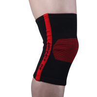 AQ护膝 12511两侧支撑针织护膝护腿套 篮球羽毛球跑步运动护具