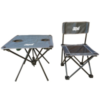 DDM代代美 户外休闲 便携式家具 铁制尼龙布 休闲折叠桌椅