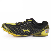 HEALTH/海尔斯 189 格纹网面跑钉鞋 男女通用耐磨田径长短钉跑鞋 减震透气运动鞋