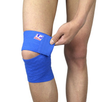 LP欧比硅胶弹性绷带691 专业运动男女护膝护腿绑带稳固支撑护具 单只