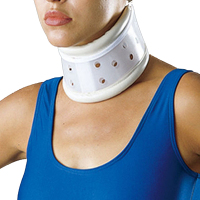 LP欧比护颈硬式颈部固定圈LP905 支撑颈椎关节头颈部比赛训练保护圈运动护具