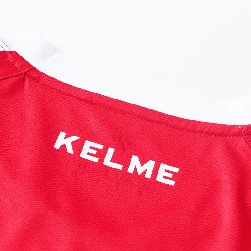 KELME卡尔美 男式短袖光板足球服 比赛训练组队服 足球运动上衣 K15Z201D图片