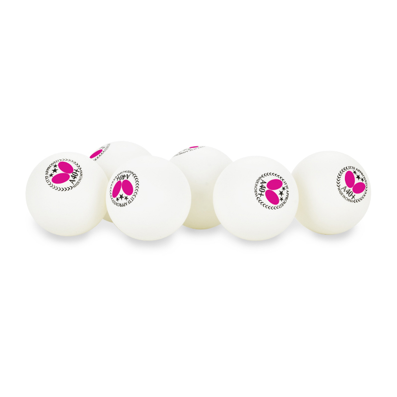 蝴蝶Butterfly G40+/A40+乒乓球 95740/95770/957800新材料塑胶40+三星级比赛用球