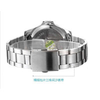 时空（SKONE）男士手表 时尚三眼男腕表防水夜光指针石英表 男 正品手表7063
