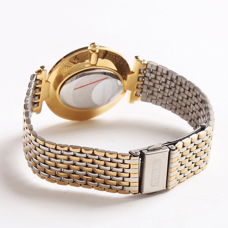 鹏志pangchi超薄手表两针静音石英表女表复古罗马刻度情侣表气质型