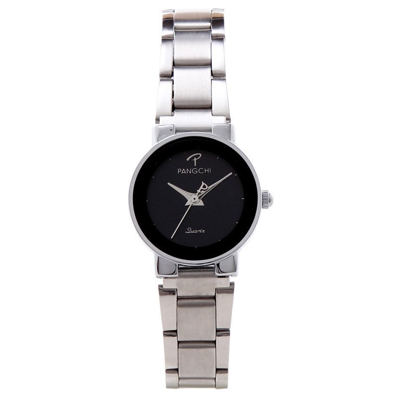 鹏志pangchi手表简约刻度男士表商务休闲石英表女表清新时尚情侣腕表