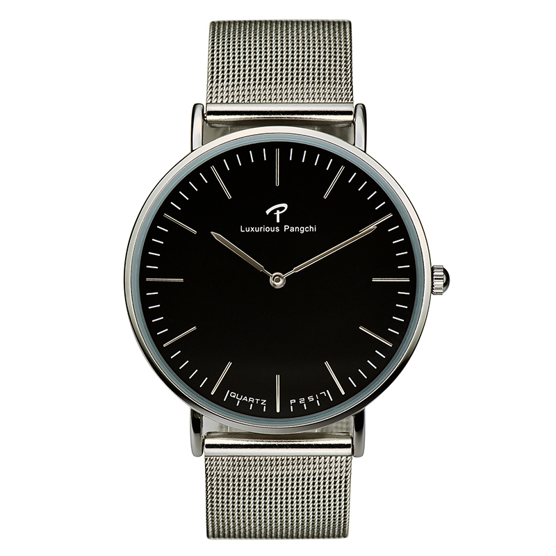 鹏志pangchi手表简约中老年人男表时尚新款韩版学生石英表男士表2232