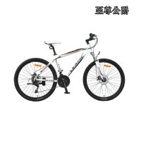 雷斯帕26寸至尊公爵铝合金山地自行车 双碟刹 SHIMANO21速