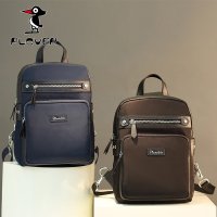 Plover新款双肩包 商务男士电脑包背包韩版潮流时尚男包休闲旅行