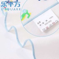 乐平方婴儿吸汗巾儿童隔汗巾 纯棉宝宝垫背巾垫汗纱布加大