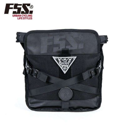 F5S 暗黑骑士系列 原创潮流品牌邮差包 女斜挎包包单肩包死飞包男