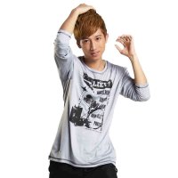 力为/leevy 2014春秋长袖运动t恤 男薄款速干跑步t恤