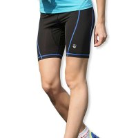 力为LEEVY女士运动短裤 健身弹力跑步紧身裤 压缩速干W15T004