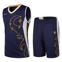 力为 篮球服套装 男夏季无袖运动背心 五分短裤 速干透气训练球衣M15L234R