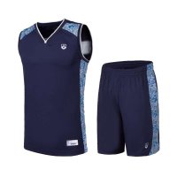 力为 篮球短裤背心套装 男无袖运动t恤 速干篮球服训练衣 健身服M15L243R