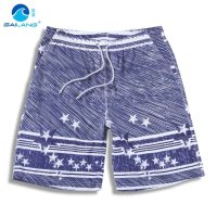 盖浪 速干沙滩裤 夏装新款休闲男士短裤 男款泳裤五分裤NZ10