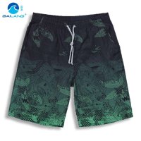 盖浪 速干沙滩裤 夏装新款休闲男士短裤 男款泳裤五分裤NZ34