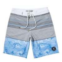 盖浪 高端精品男士沙滩裤 韩版宽松休闲短裤 冰丝棉时尚潮流中裤G8025