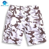 盖浪 2014新款 潮男 沙滩裤 速干大码休闲短裤 迷彩风大花裤衩52138