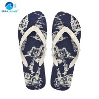 盖浪 新款橡胶发泡大底耐磨男士经典人字拖 沙滩拖 拖鞋凉拖G5-ML601