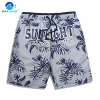 盖浪 潮流时尚沙滩裤男大码速干宽松青年休闲度假游泳短裤大裤衩GMA006