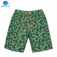 盖浪 夏新亲子沙滩裤男女情侣速干大码宽松耐穿防泼水短裤游泳裤