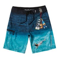 盖浪夏季精品限量沙滩裤男宽松速干薄钻石菱提花舒适短裤五分裤