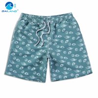 盖浪 专业沙滩裤 冲浪户外运动休闲短裤 大裤衩 印花五分裤 中裤