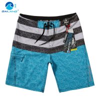 盖浪 限量款钻石提花沙滩裤男宽松大码海边度假休闲弹力五分短裤