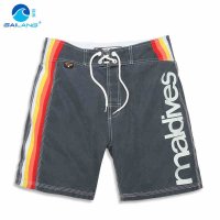 盖浪 夏季沙滩裤男大码宽松韩版时尚休闲短裤 水洗质感复古沙滩装