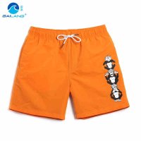 盖浪 2016猴年主题度假沙滩裤男速干大码宽松休闲短裤 海边游泳裤