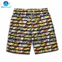 盖浪 潮男沙滩裤男速干大码宽松休闲短裤 漂流泡温泉短裤大花裤衩
