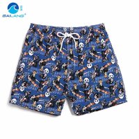 盖浪 蜜月情侣沙滩裤男女速干宽松大码海边度假休闲短裤漂流裤衩