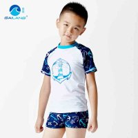 盖浪 儿童泳衣 男中小童泳裤 学游泳衣裤男童平角泳裤 多省包邮