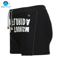 盖浪 男士泳裤 男式性感低腰游泳裤 温泉平角游泳衣 大码