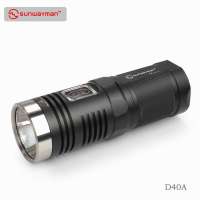 Sunwayman 炫卫者 D40A 双键触摸侧按 4*AA 980流明掌中宝手电