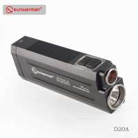 Sunwayman 炫卫者 D20A 闪耀红白“双子星”并排2*AA电池手电