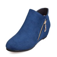 2014秋季新款京特老北京布鞋女鞋 短靴女单靴 时尚韩版内增高女靴