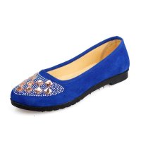 2014秋季新款京特老北京布鞋女鞋 亮钻软底鞋水钻亮片舒适女单鞋