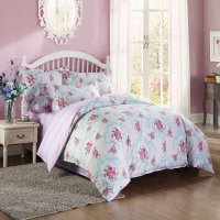 雅鹿家纺 纯棉印花四件套 全棉床上用品婚庆床品被套床单4套件