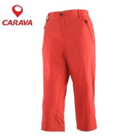 CARAVA喀尔沃春夏户外女款速干裤弹力透气排汗快干裤七分裤593298