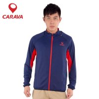 CARAVA喀尔沃品牌户外男运动外套两截袖可拆卸速干针织外套854057