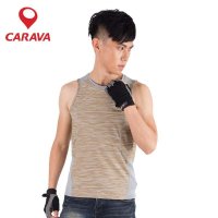 CARAVA喀尔沃品牌户外男速干背心抗菌除臭吸湿快干运动背心854067